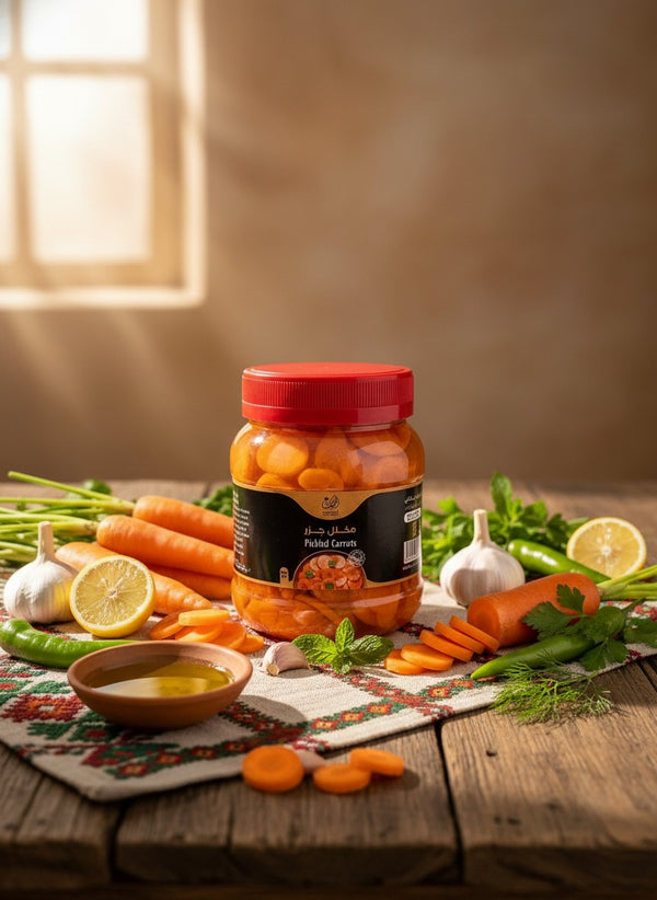 مخلل جزر – أطياب الفلاحة (830 غرام)